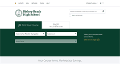 Desktop Screenshot of bishopbrady.textbookx.com