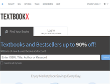 Tablet Screenshot of hult.textbookx.com
