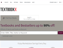 Tablet Screenshot of kingsuniversity.textbookx.com