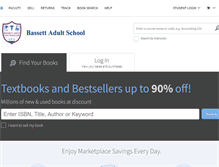 Tablet Screenshot of bassett.textbookx.com